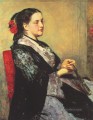 Retrato de una dama Sevilla madres hijos Mary Cassatt